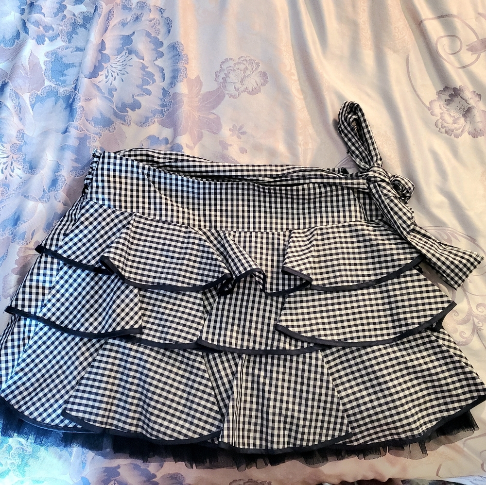 Gingham Skirt
